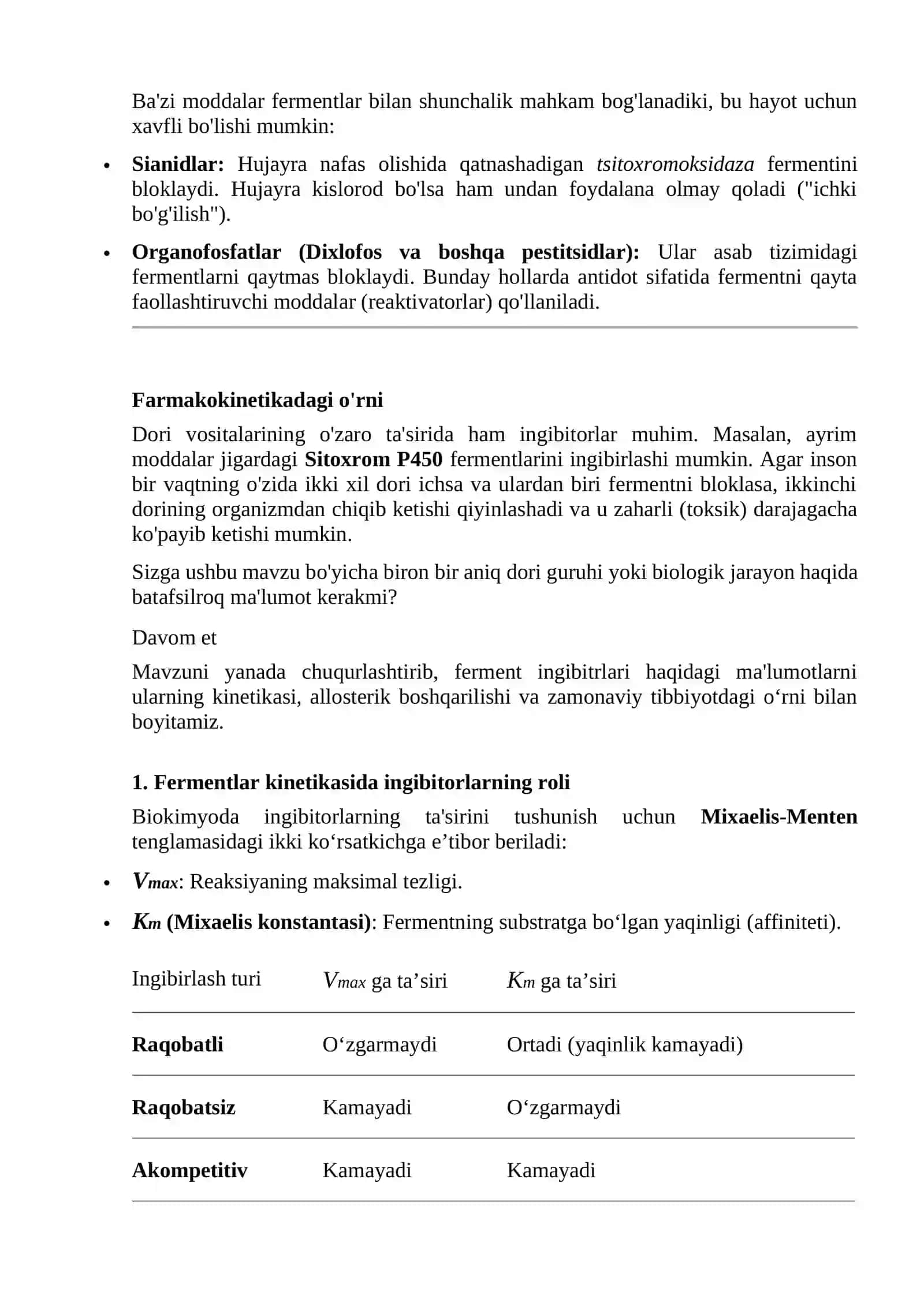 Ferment ingibitrlari haqida ma'lumot 3