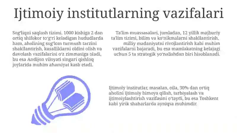 Ijtimoiy Institutlarning Tashkiloti 3