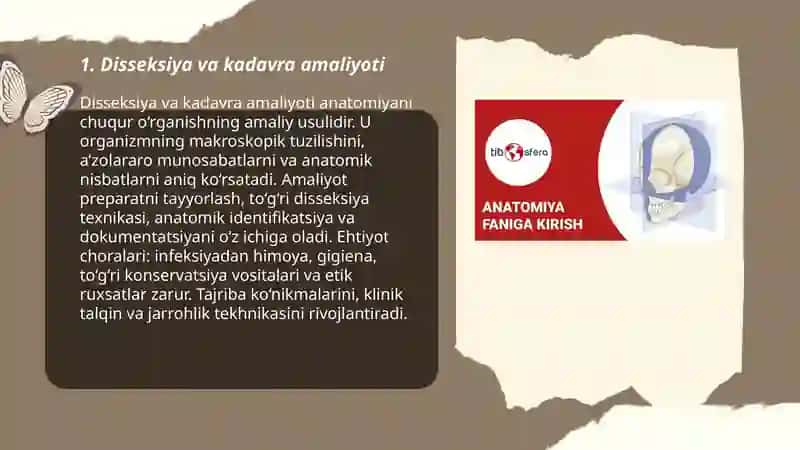Anatomiyani õrganish usullari 3