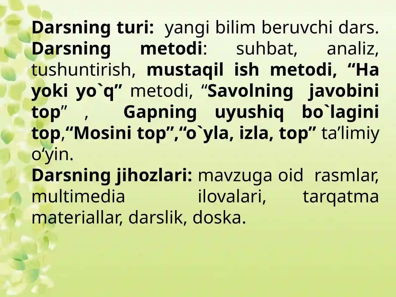 Uyushiq bo`laklarning bog`lanishi 3