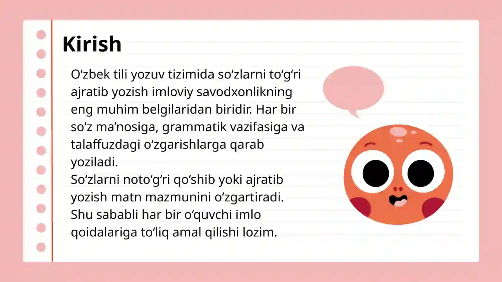 So‘zlarni ajratib yozish qoidalari 3