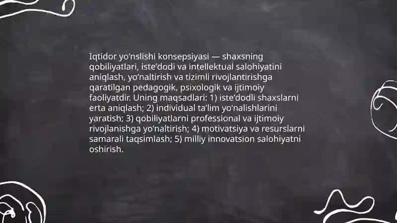 Iqtidor yoʻnslishi 3
