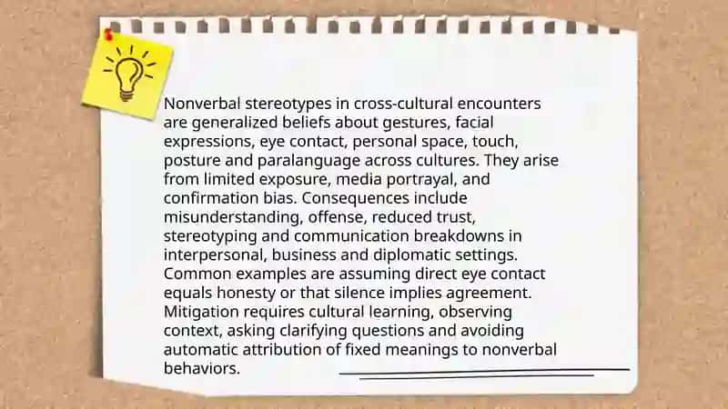 Extralinguistic issues in cross-cultural communication: stereotypes, taboos and greeting 3