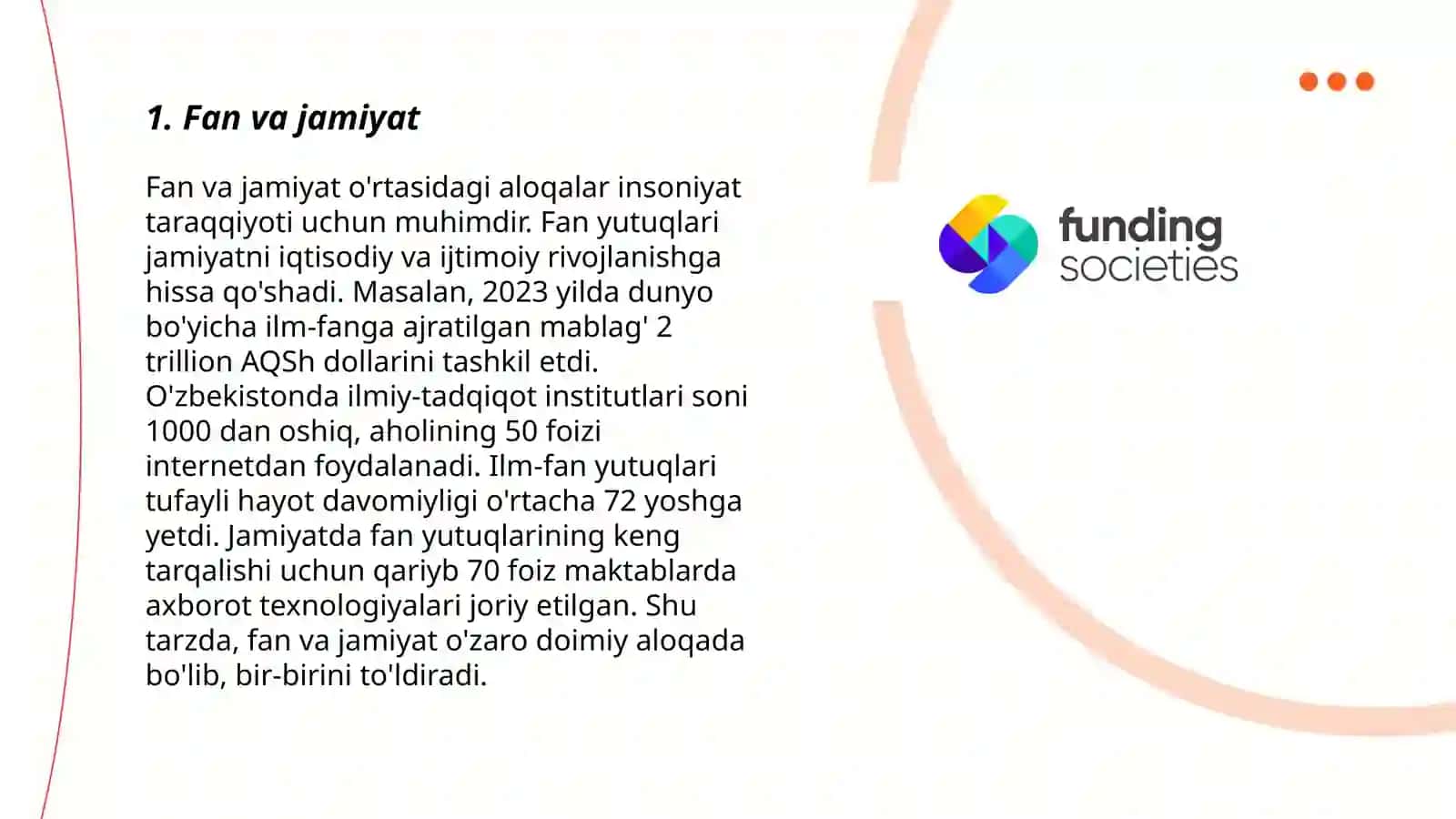 Fan va jamiyat 3