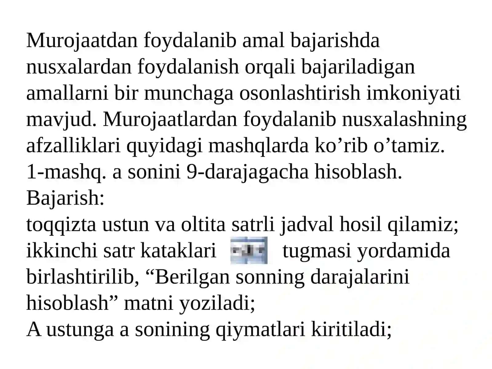 Sonning darajalarini hisoblash. Soddava murakkab funksiyalarining grafigi 3