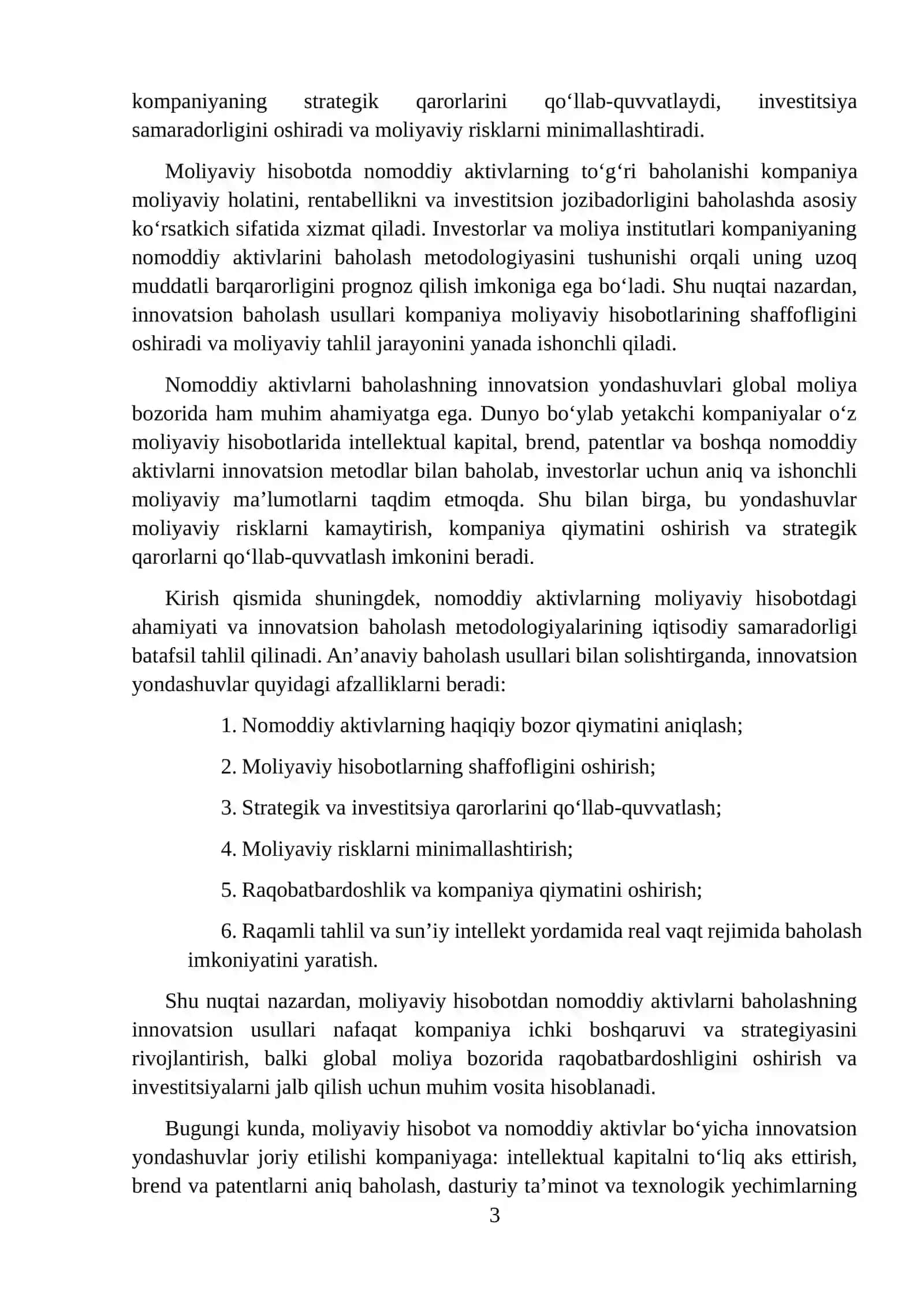 Moliyaviy hisobotdan nomoddiy aktivlarni baholashning innovatsion usullari 3