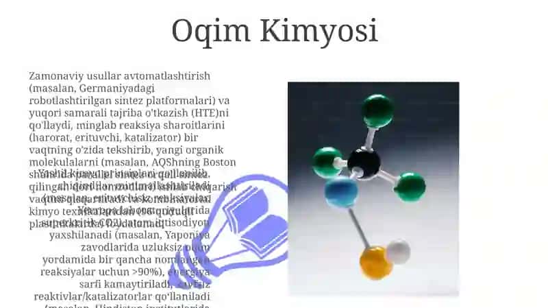Organik kimyoning zamonaviy usullari 3
