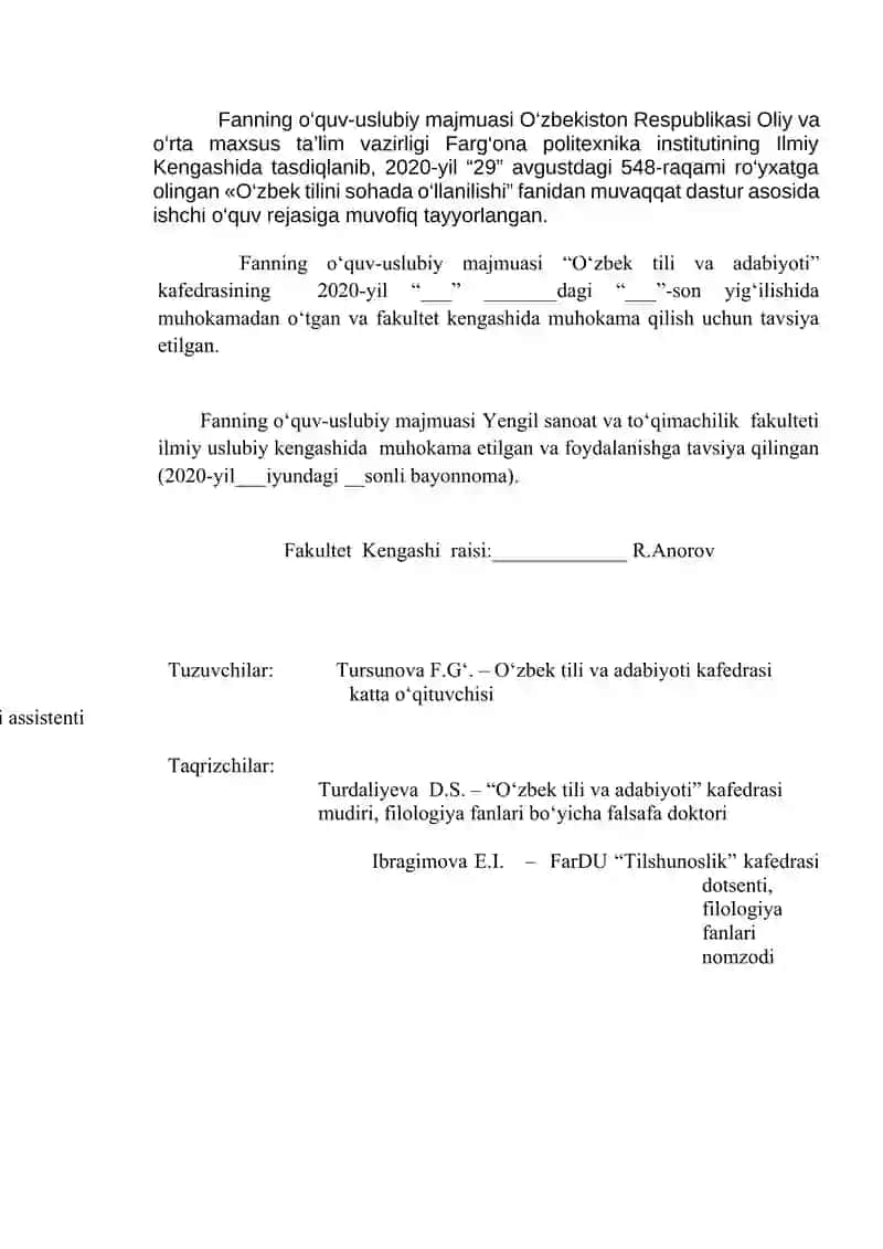 O‘zbek Tilini Sohada Qo‘llanilishi 3