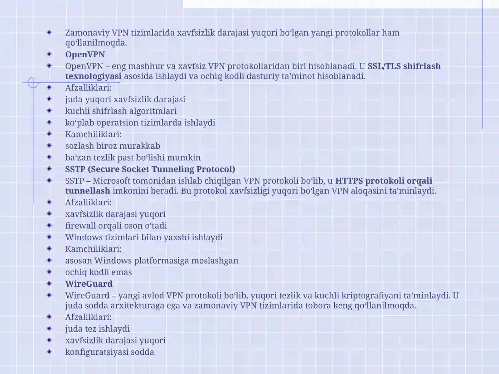 VIRTUAL XUSUSIY TARMOQLAR (VPN) 3