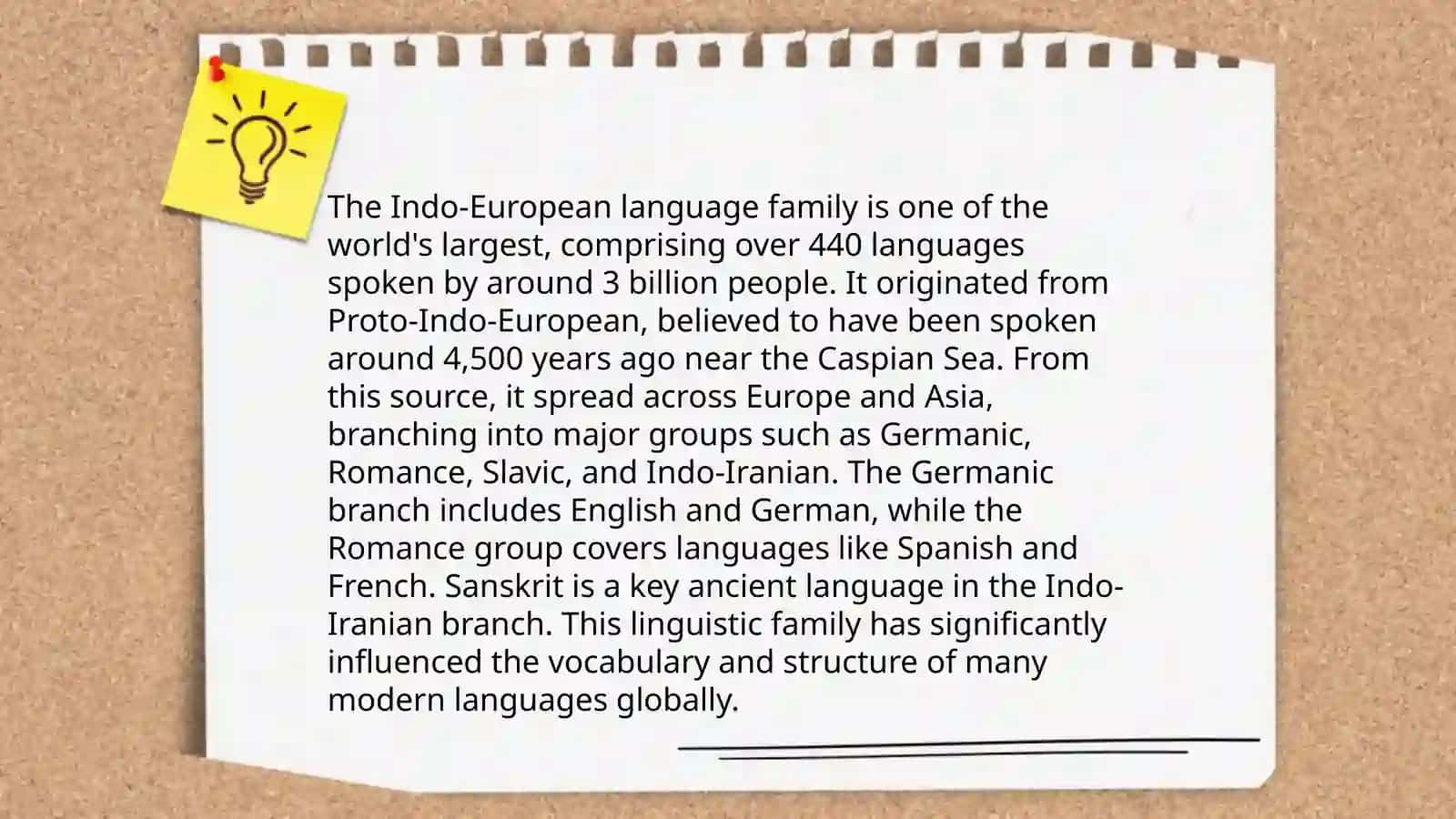 Etymological classification of language vocabulary 3