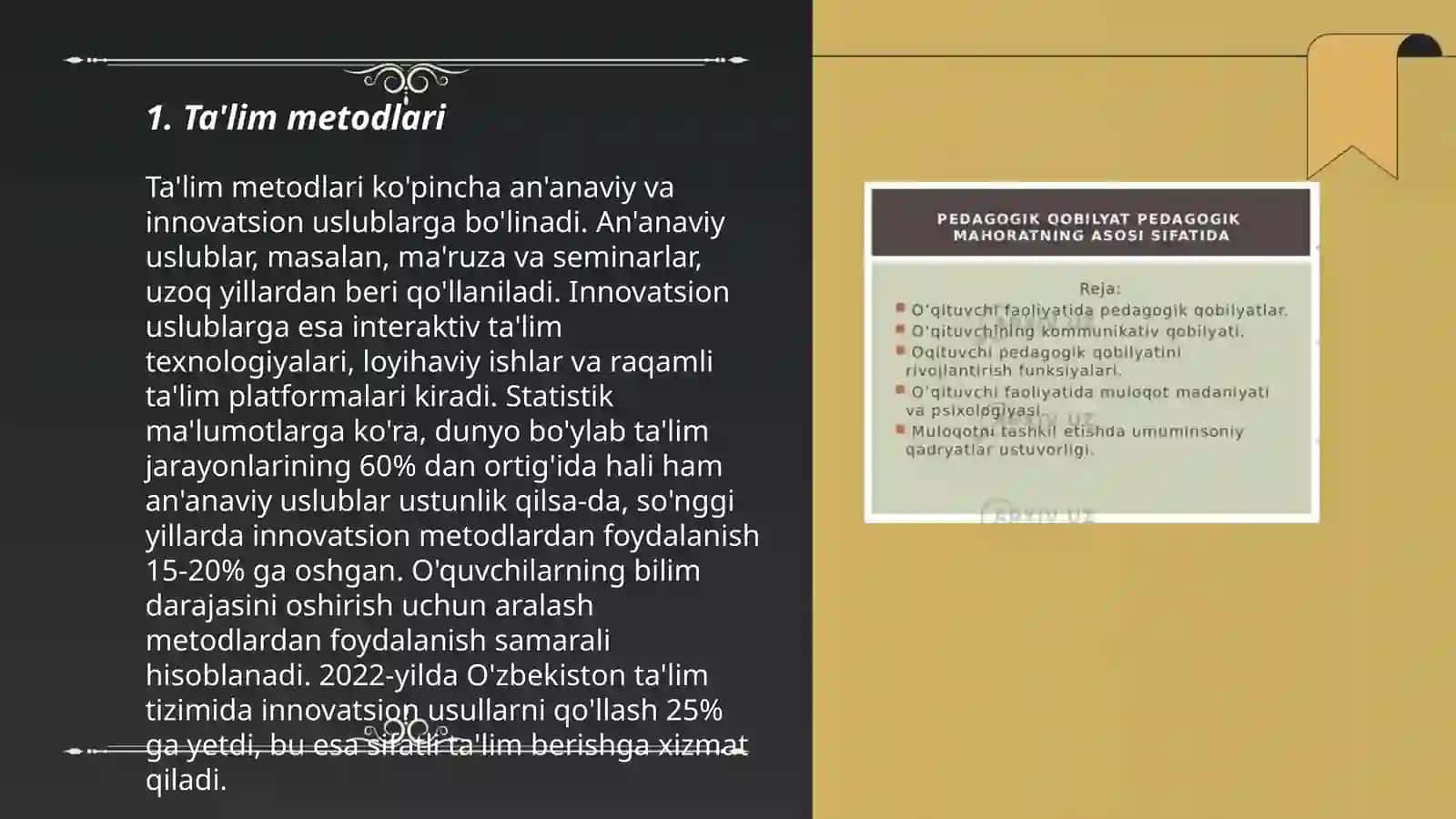 Pedagogik mahoratni egallash vositalari 3