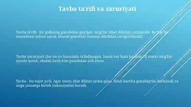 Gʻazzoliy tavba kitobi 3