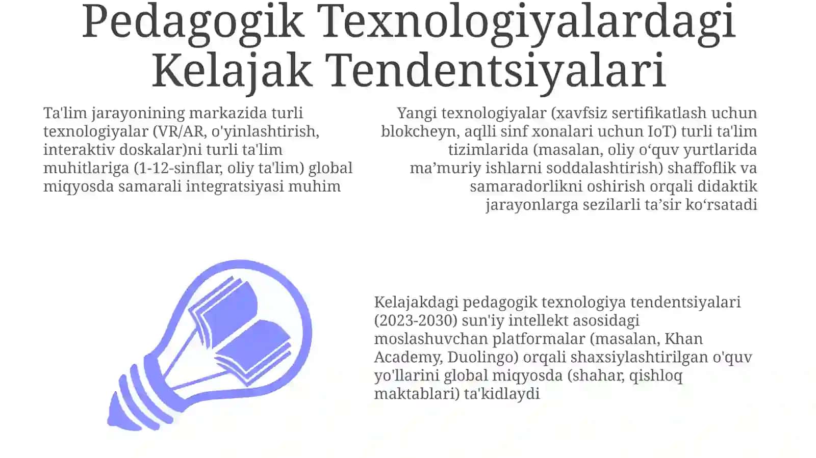 Didaktik Jarayon: Ta'rifi va Tarkibi 3