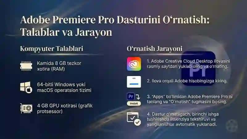 Adobe Premier dasturi 3