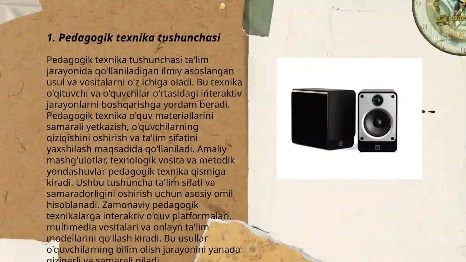 Pedagogik texnika haqida tushuncha 3
