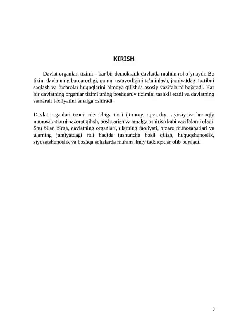 Davlat organlari tizimi 3