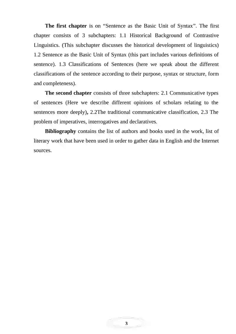 The Syntactic Features of the Old English Language 3
