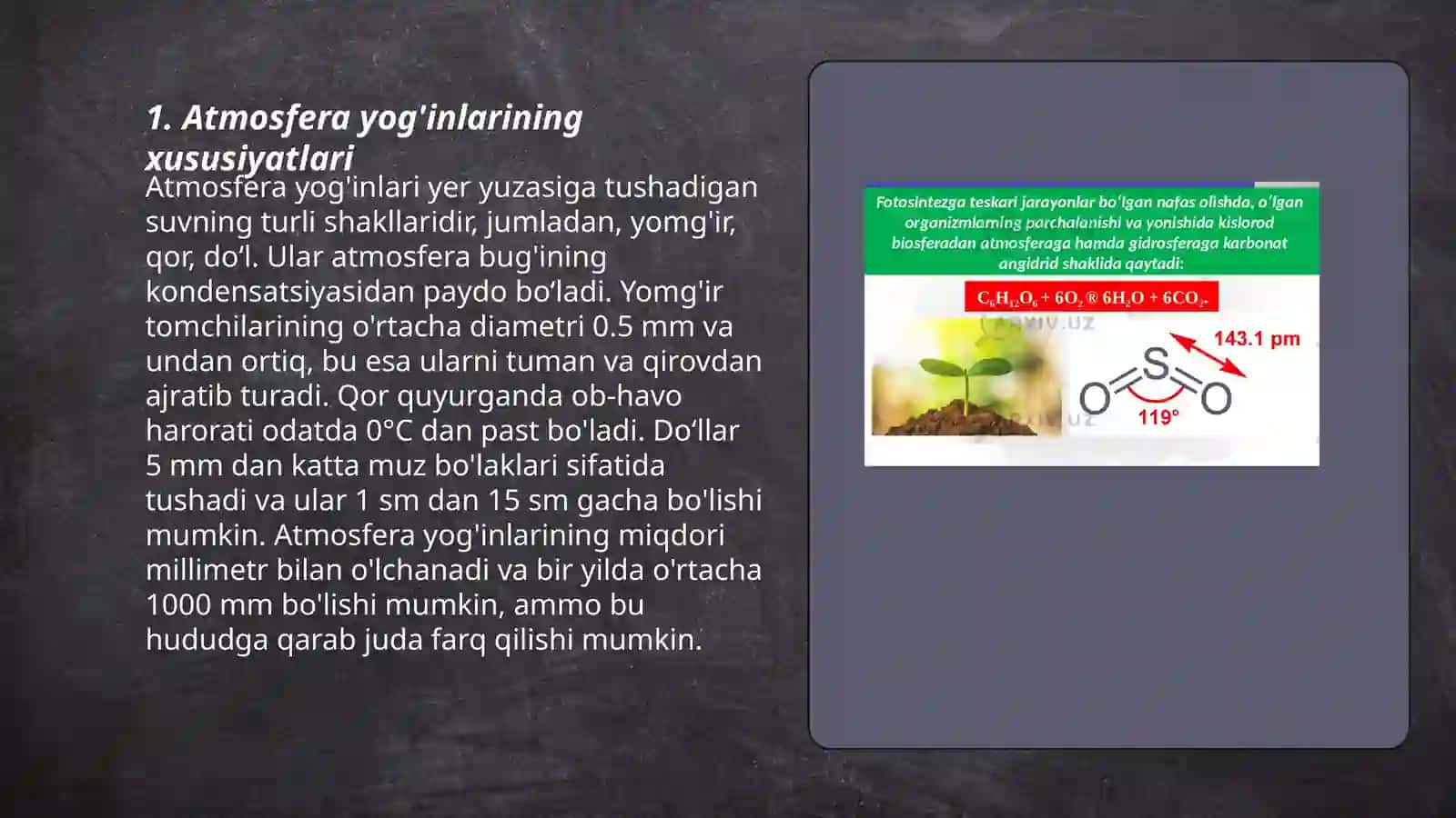 Atmosfera yoğinlarining daryo xavzasi bõyicha taqsimoti 3