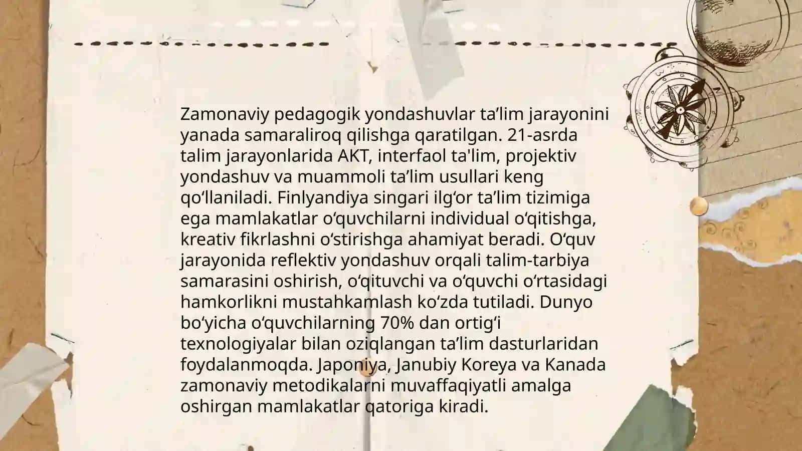 Zamonaviy pedagogik yondashuvlar 3