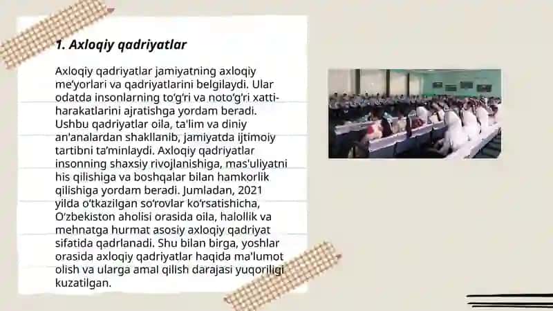 Ma'naviy - axloqiy tarbiya 3