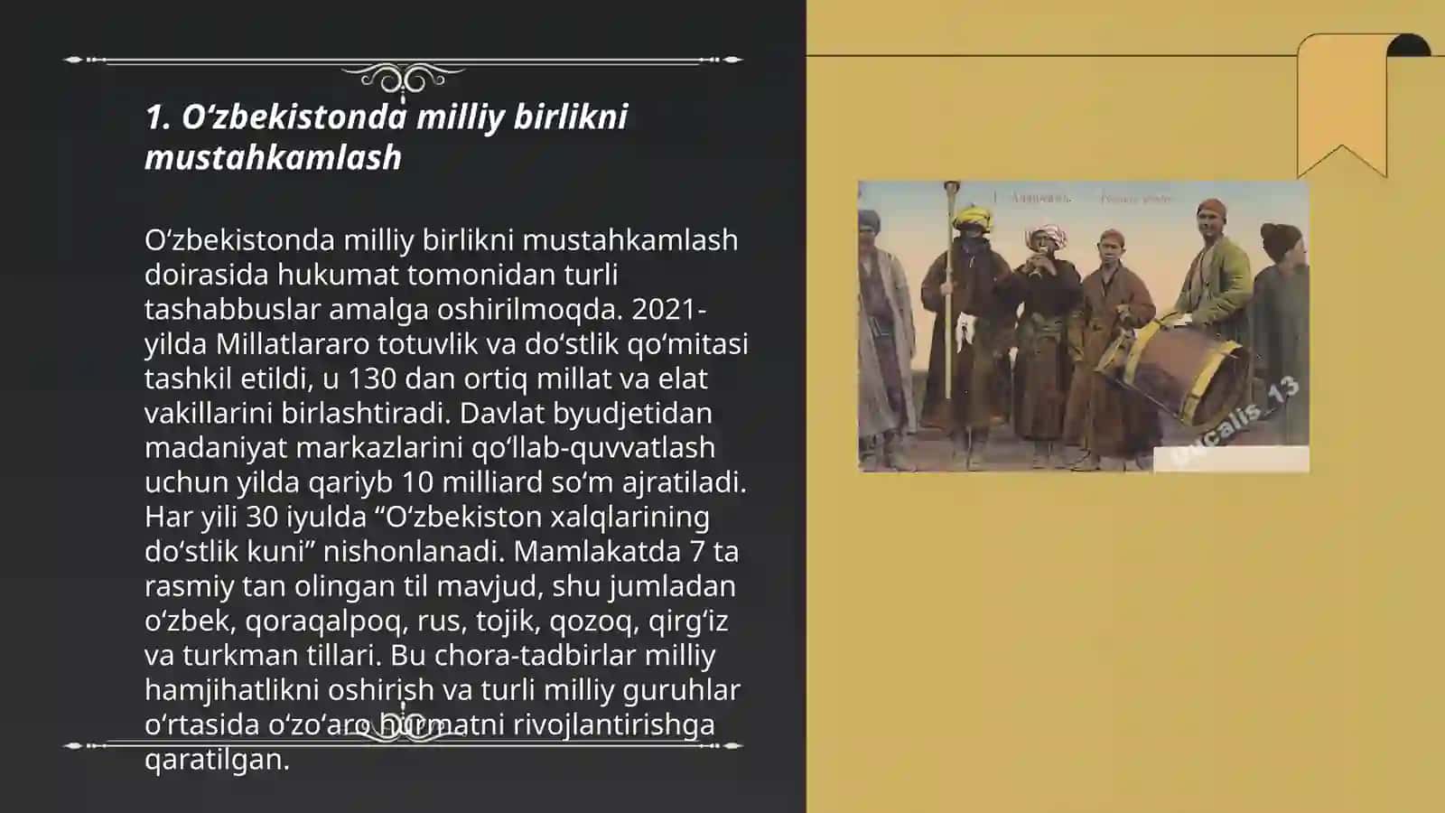 Oʻzbekistonda millatlararo munosabatlar va bagʻrikenglik 3