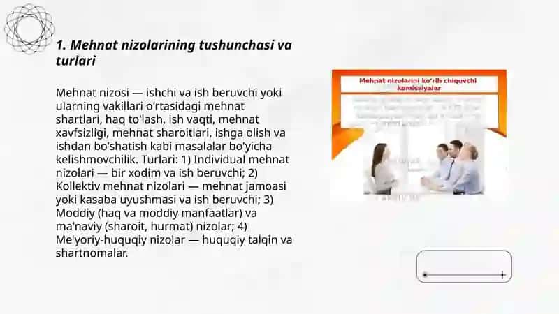 Mehnat nizolarini koʻrib chiqish 3