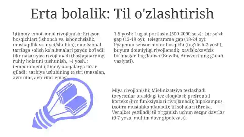 Psixik rivojlanish xususiyati 3