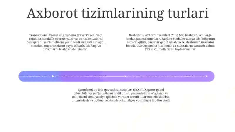 Axborot Tizimlari Va Turlari 3