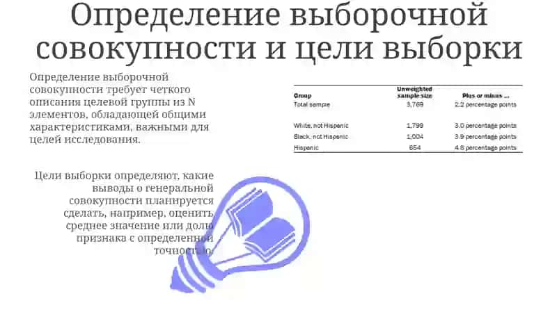 Методы организации выборочной совокупности 3