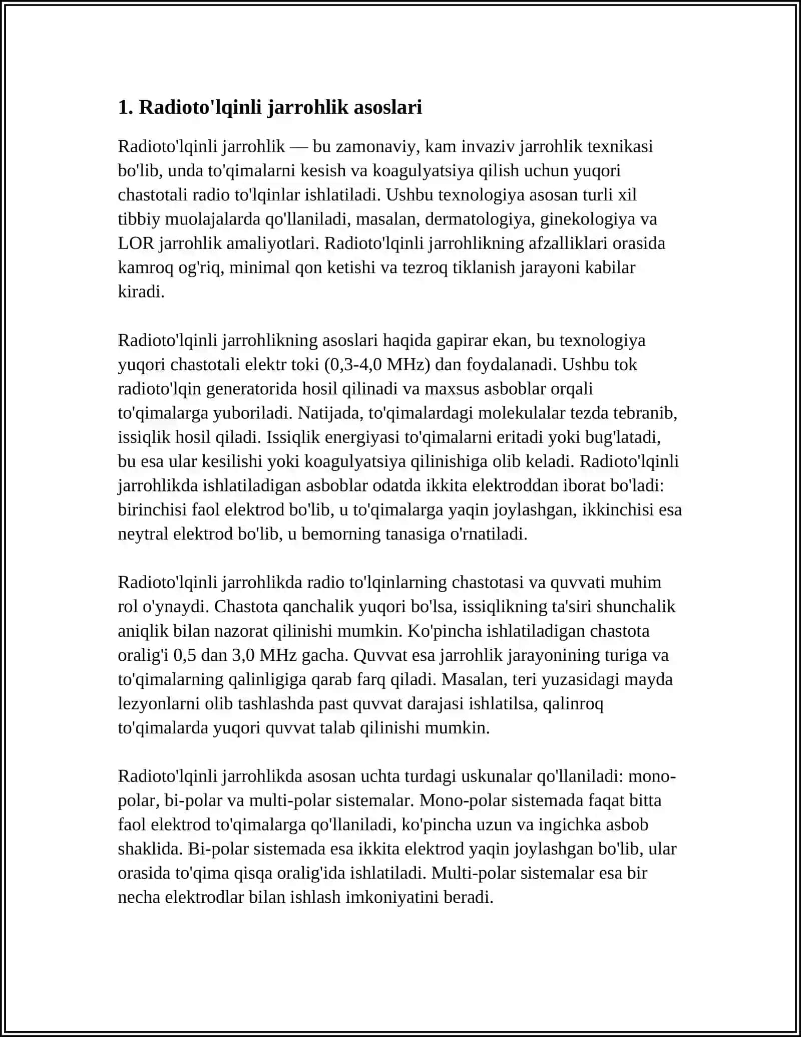 RADIOTO’LQINLI XIRURGIYA 3