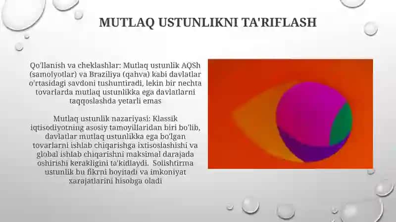 Mutlaq ustunlik nazaryasi 3