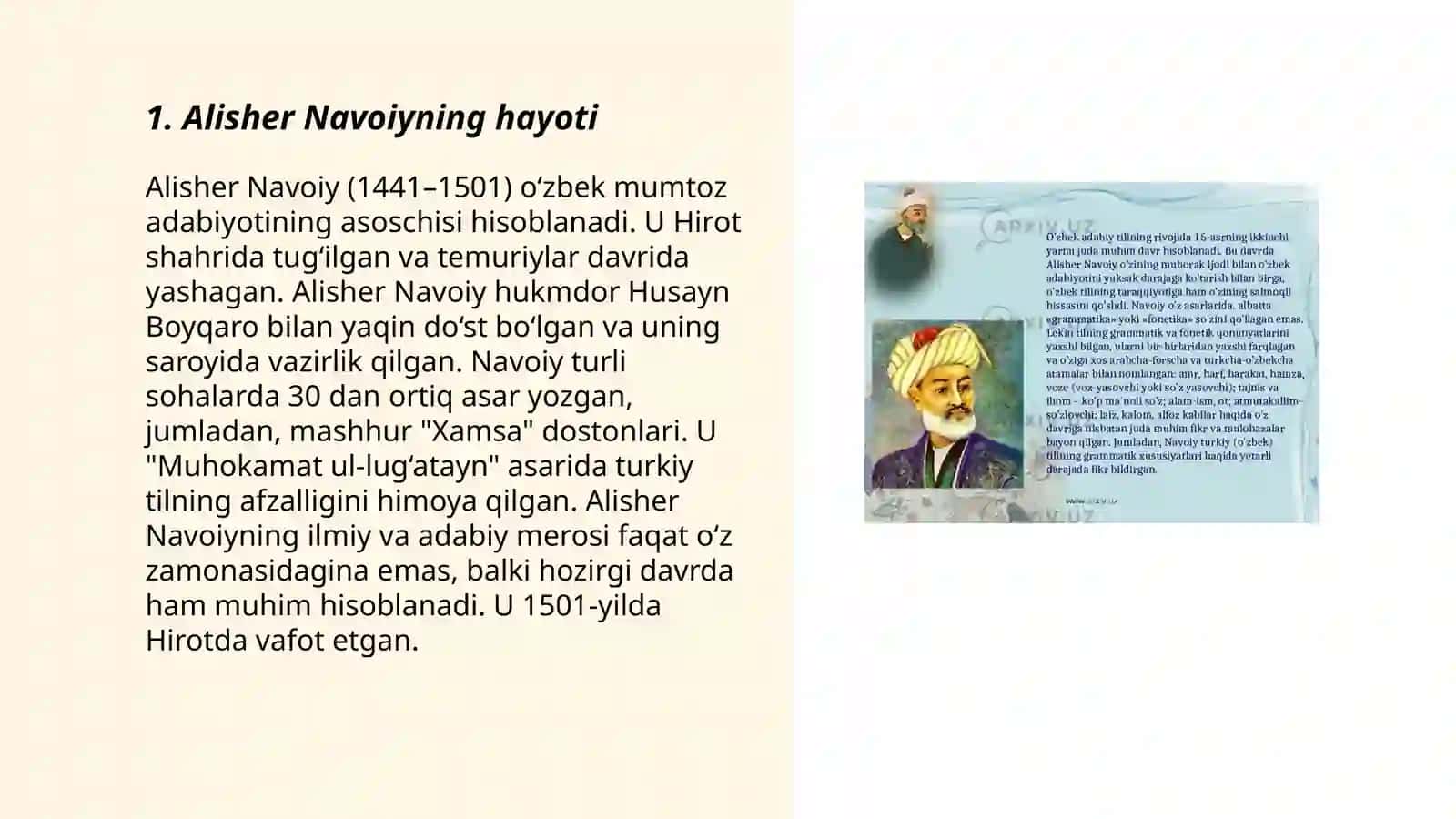 Alisher Navoiy 3