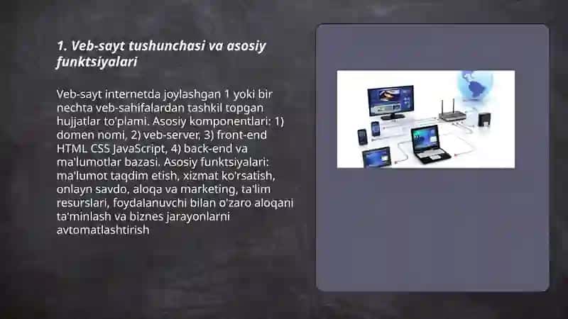Veb-sayt bo'yicha malumot va uning tarixi 3