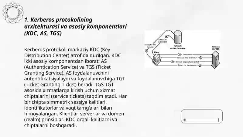 Kerberos protokoli va uning xavfsizlik tahlili 3