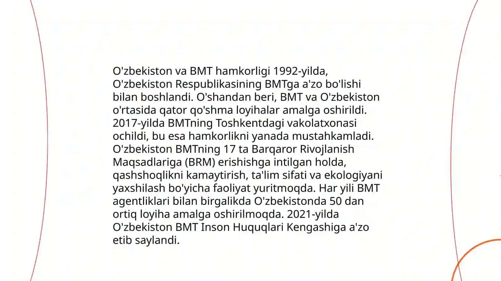 O'zbekiston va BMT Hamkorligi 3