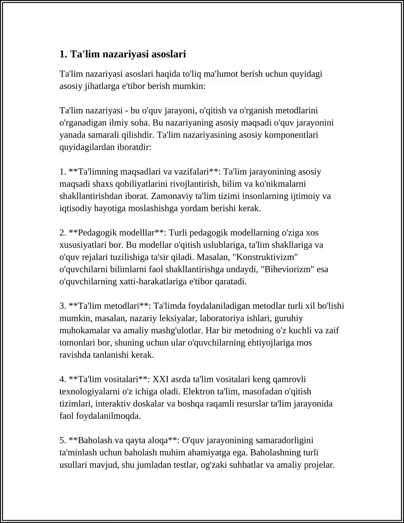 PEDAGOGIKA NAZARYASI 3
