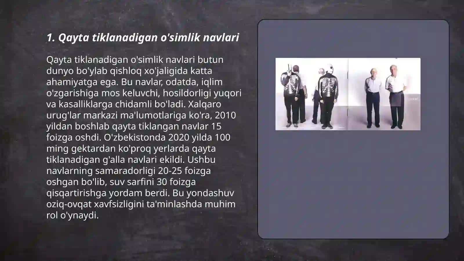 Qayta tiklanadigan o'simlik navlari 3