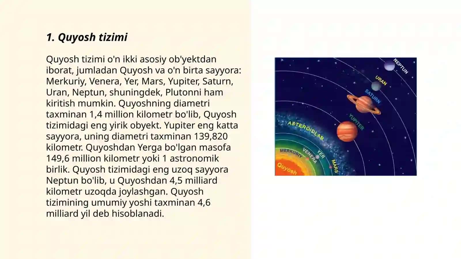 Quyosh tizimi 3