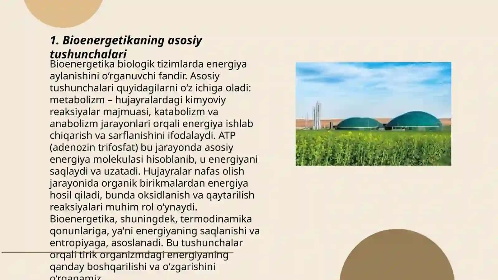 Bioenergetikaning tibbiy ahamiyati 3