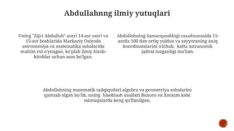 Abdullo Turkiy Ilmiy Merosi 3