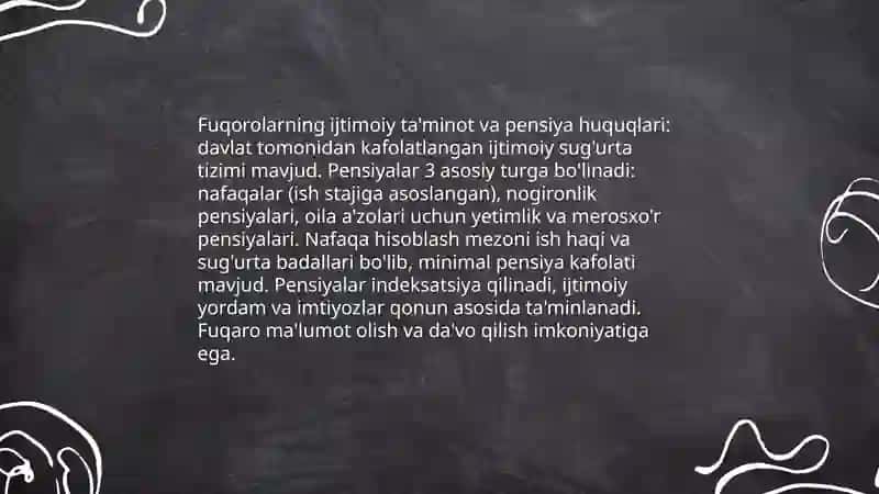 Fuqorolarning ijtimoiy iqtisodiy madaniy va ekalogik huquqlari 3