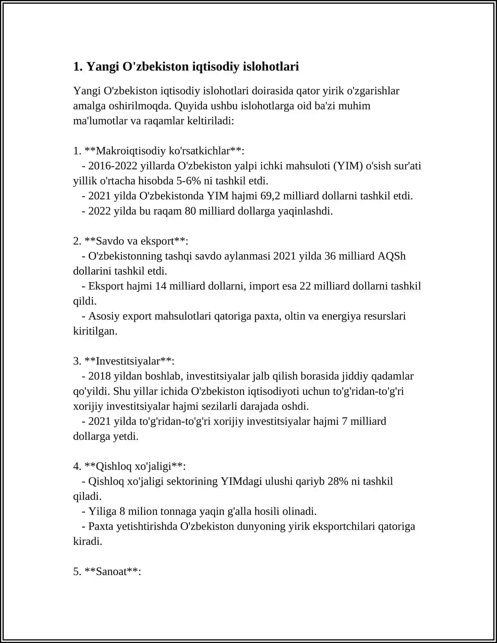 YANGI O'ZBEKISTON 3