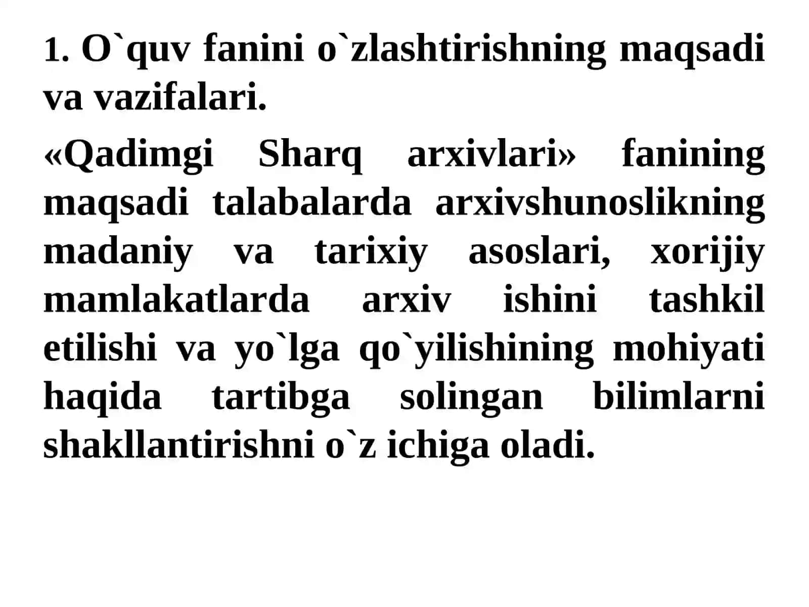 Qadimgi Sharq arxivlari 3