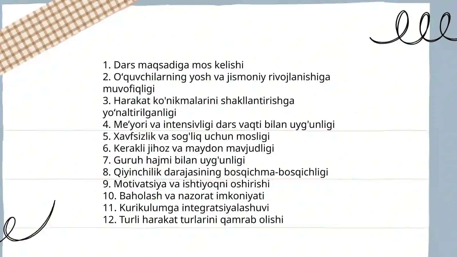 Jismoniy tarbiya oʻqitish metodikasi 3