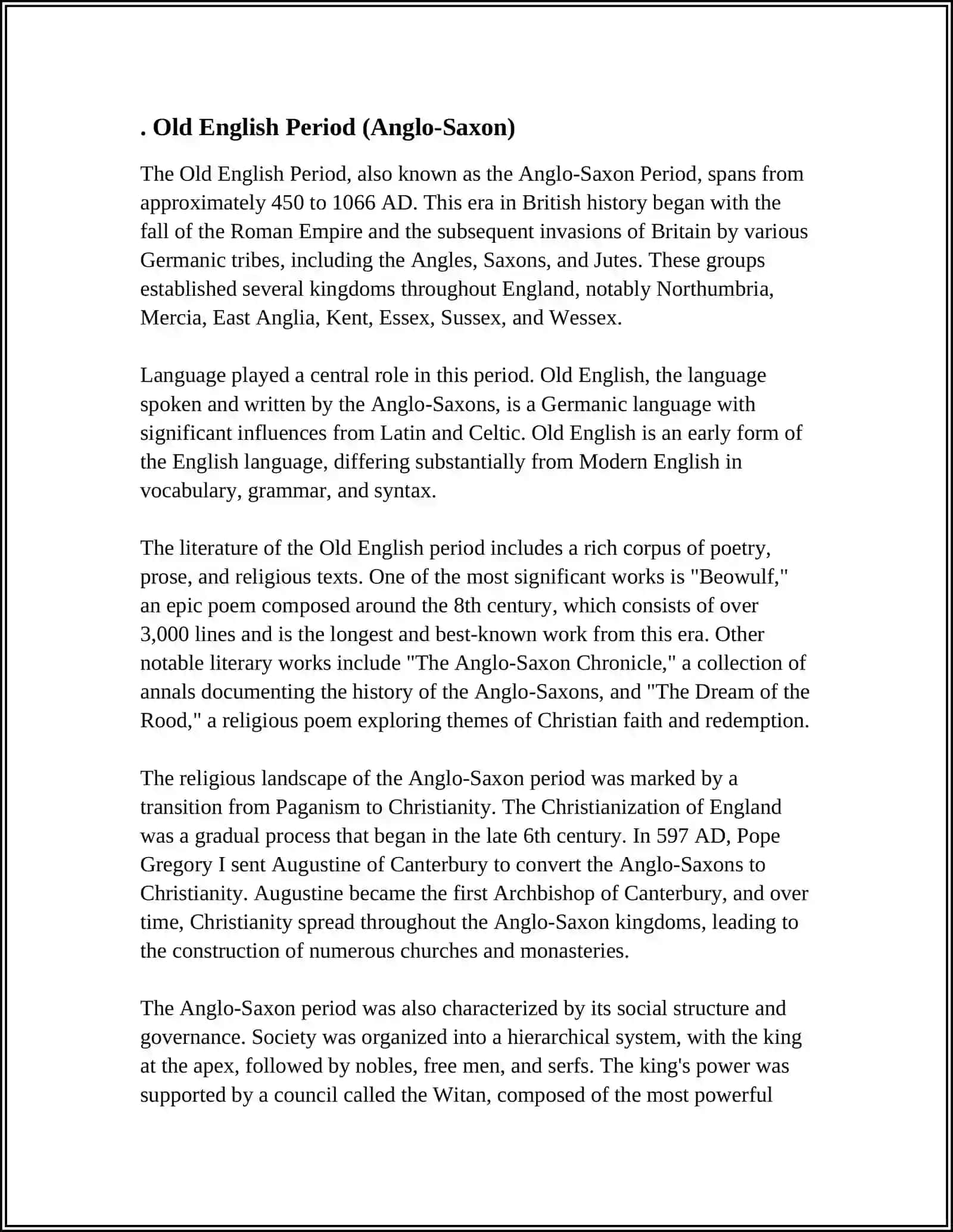 PERIODS OF ENGLISH LITERATURES 3