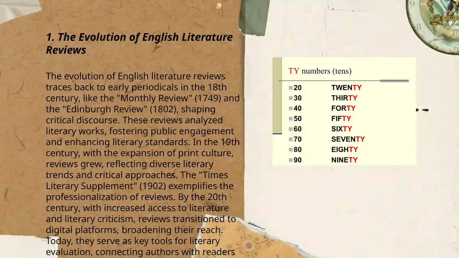 Ingliz tili fanidan Literature review haqida 3