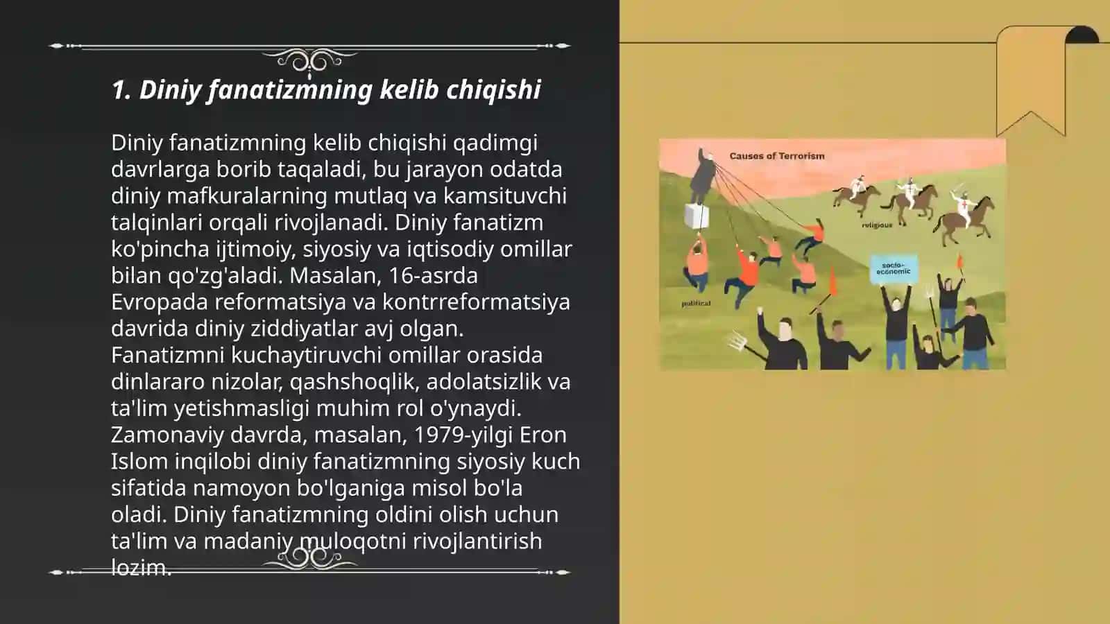 Diniy fanatizmning kelib chiqishi 3