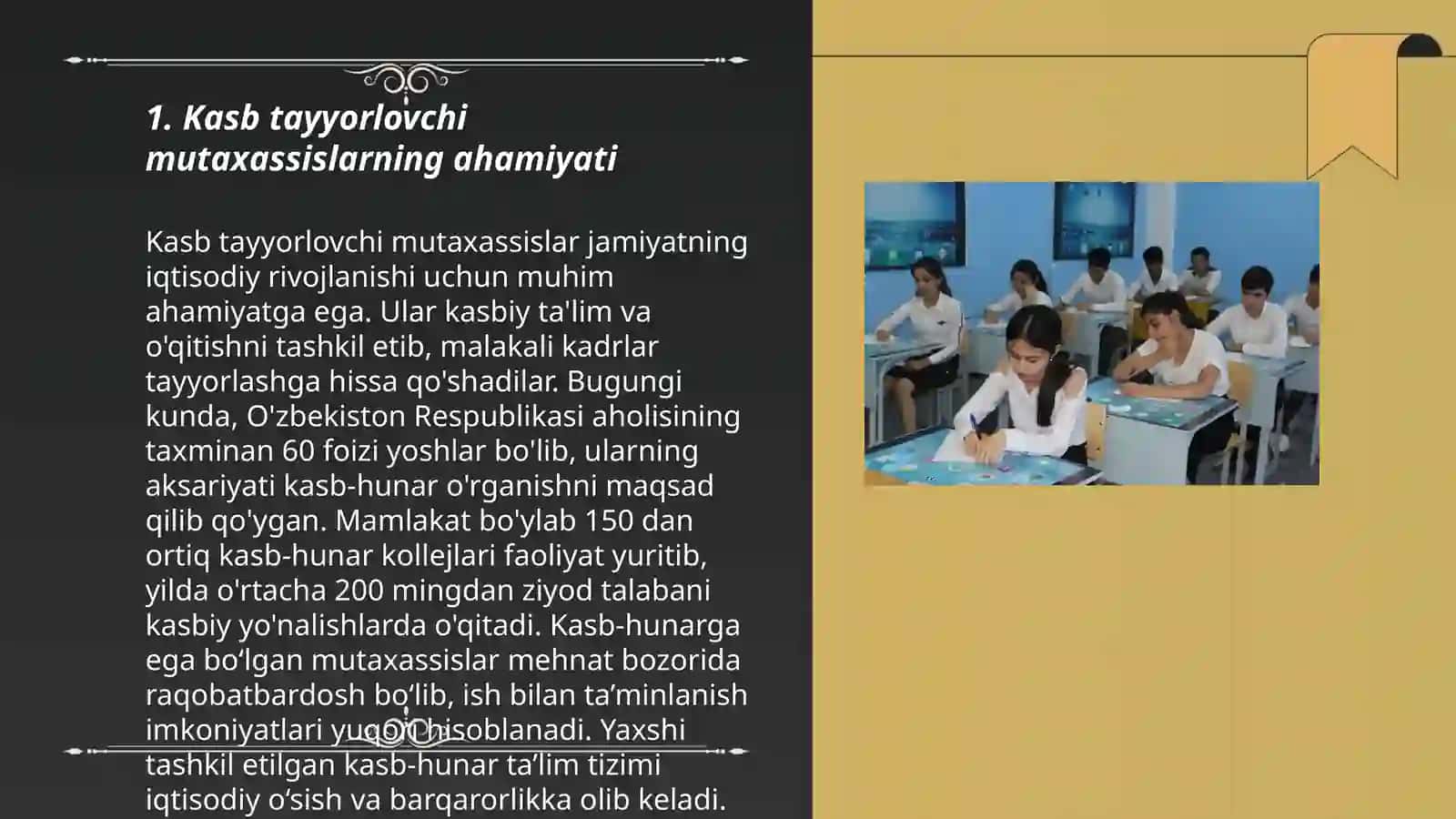Yosh avlodni tog'ri kasb tanlashga yo'naltirish 3