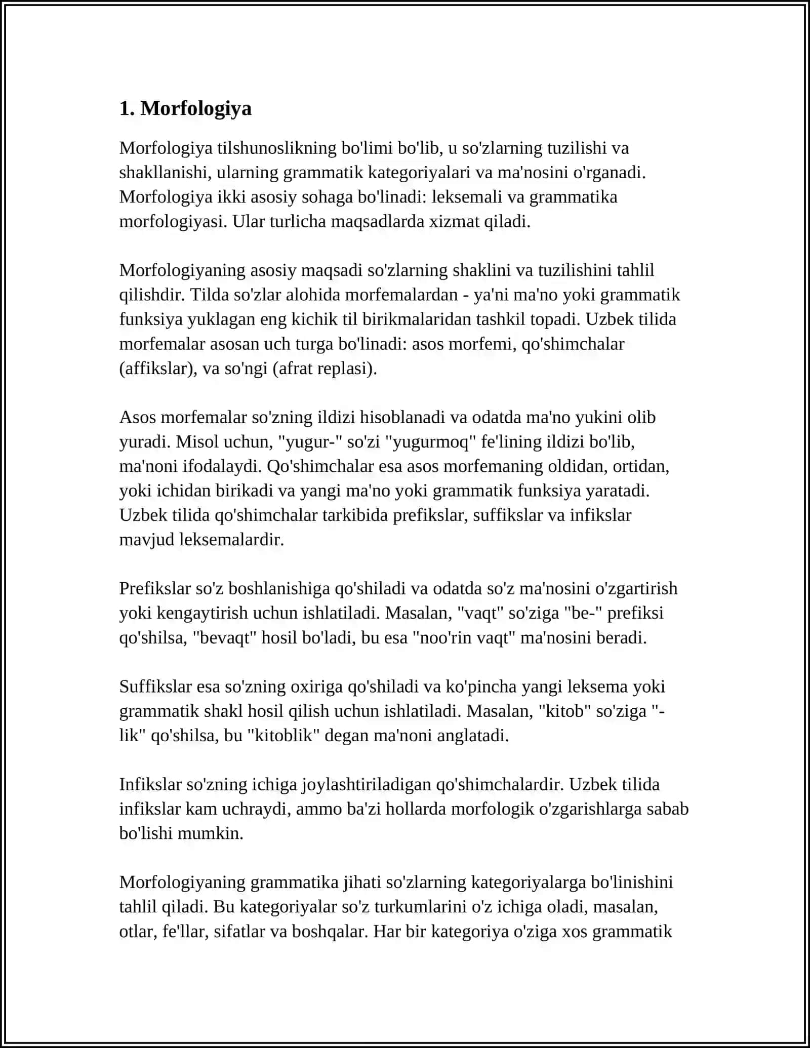 GRAMMATIKA VA GRAMMATIK MA'LUMOTLAR 3