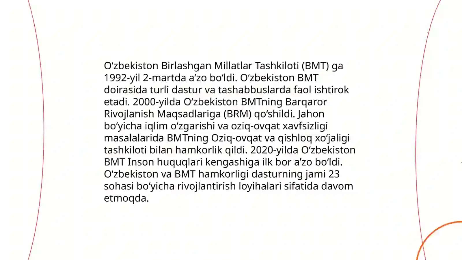 O'zbekistonning xalqaro tashkilotlar bilan hamkorlik aloqalari 3